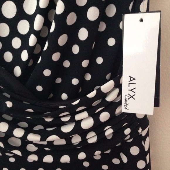 Alyx Limited Cap Sleeve Polka Dot Dress - Picture 5 of 5